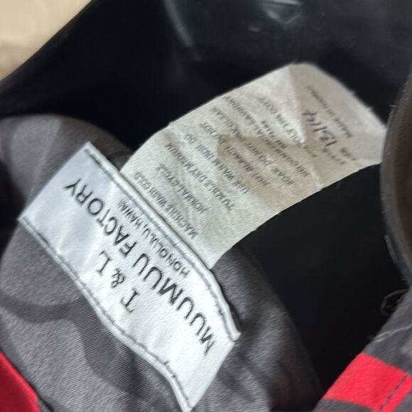 T&L muumuu factory maxi length floral Hawaiian dress Whimsigoth moody vintage - Picture 5 of 5